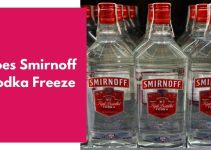 Does Smirnoff Vodka Freeze? (Explained!)